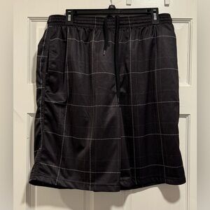 Burnside Mens Large Black Sports Gym Shorts NWT